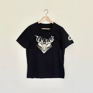 Pearl Jam Ten Club 2020 Deer Graphic Black T Shirt Adult size Large